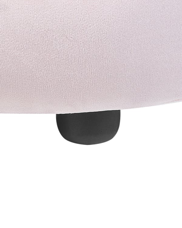 Fåtölj Rosa Sammetsklädsel med Armstöd Barnrumsmöbler Stol för Barn Modern Design Kronform Barnrum Barnkammare Lekrum