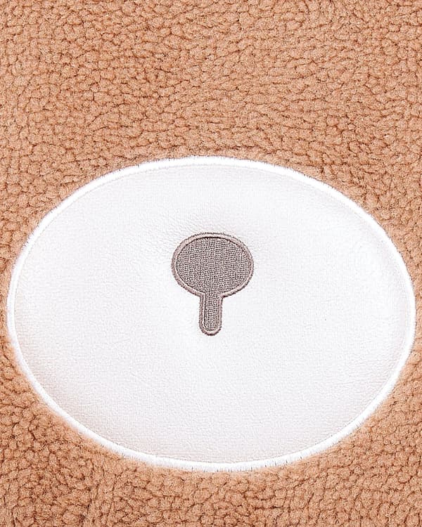 Djurstol Brun Konstpälsklädsel med Armstöd Barnmöbler Fåtölj för Barn Modern Design Björnform Barnkammare Barnrum Sovrum Lekrum