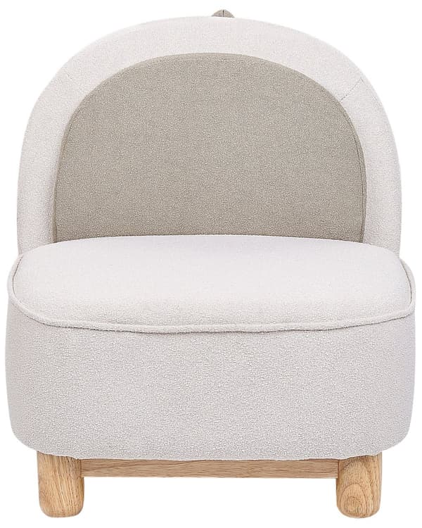 Djurstol Beige Polyesterklädsel Utan Armstöd Barnmöbel Stol för barn Modern Design Triceratops Barnrum Vardagsrum Sovrum