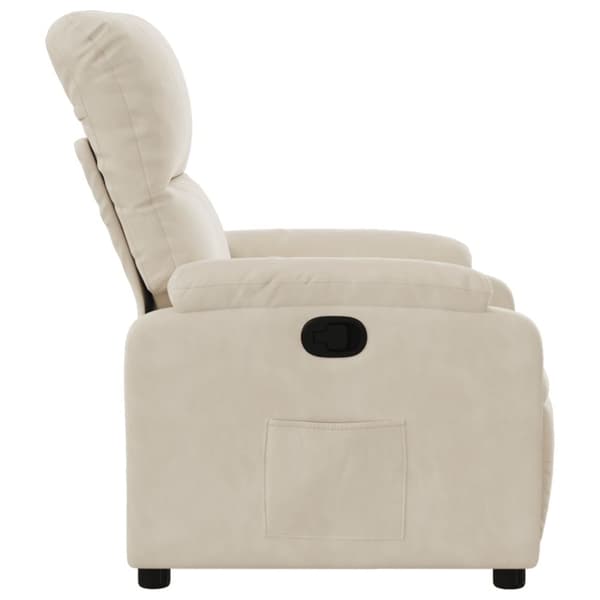 lænestol mikrofiberstof beige