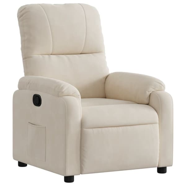 lænestol mikrofiberstof beige