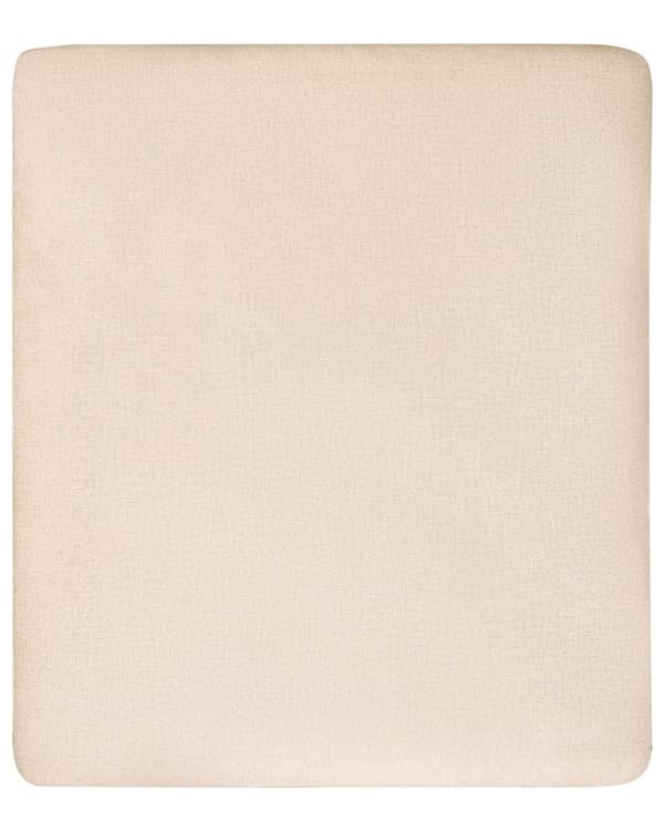 Lenestol Beige Polyester Stoff Polstring Minimalistisk Japandi-stil