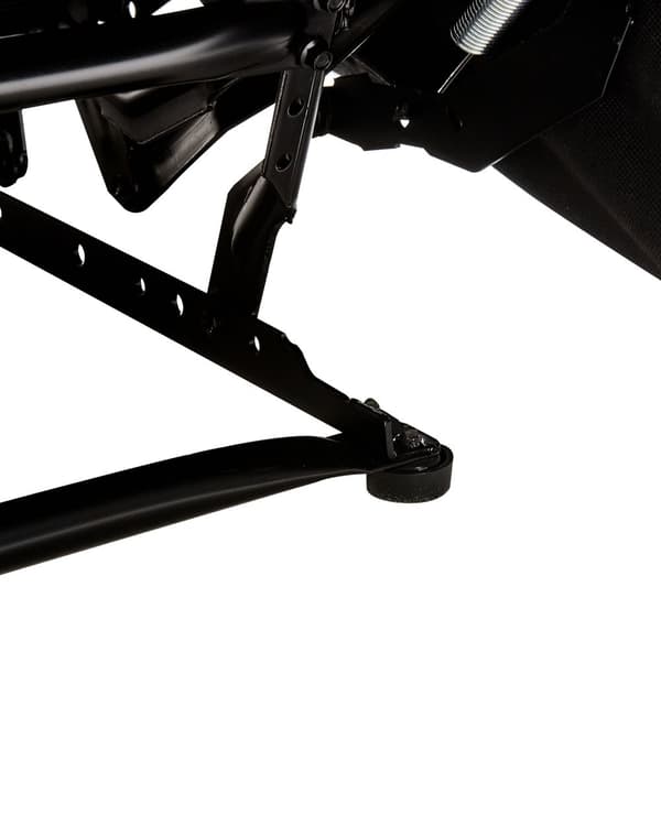 Hvilestol Mørkegrå Tykt Polstret Polyester 101 x 74 x 75 Tv stol Push-Back sovefunktion Manuelt Justerbar Ryg og Fodstøtte Stue Indretning