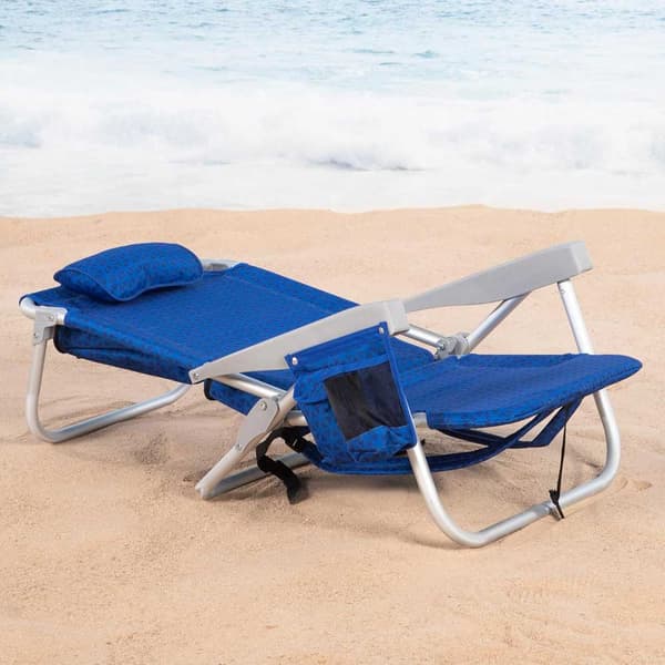 Aktive 62353 Xxl 57x53x78 Cm Lav Sammenklappelig Stol Med Flere Positioner
