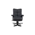 Miniatyrbilde 2 av 7: Sven lenestol recliner PU kunstlær svart.