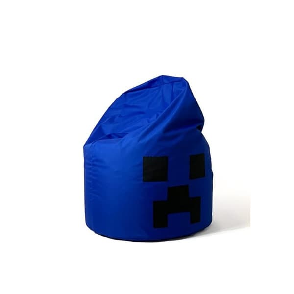 Pehmustettu istuin GO GIFT Sininen Oxford minecraft