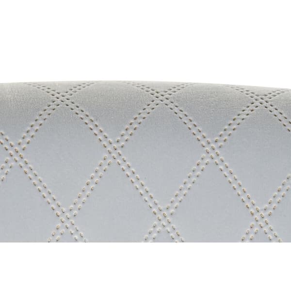 Fåtölj DKD Home Decor Svart Metall Himmelsblå (76 x 76 x 82 cm)