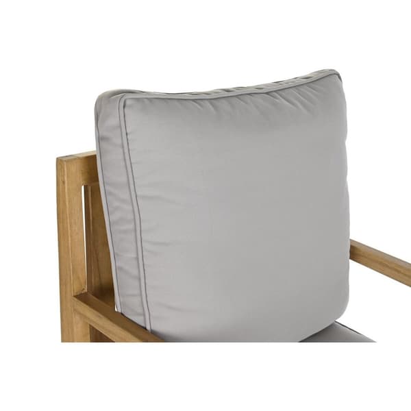 Fåtölj DKD Home Decor Naturell Polyester 60 x 80 x 90 cm
