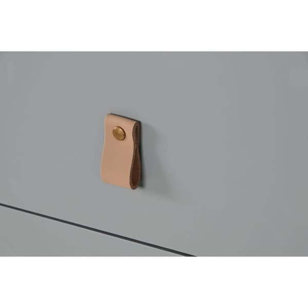 Lipasto Home ESPRIT Sininen Harmaa Luonnollinen polypropeeni Puu MDF 120 x 40 x 75 cm