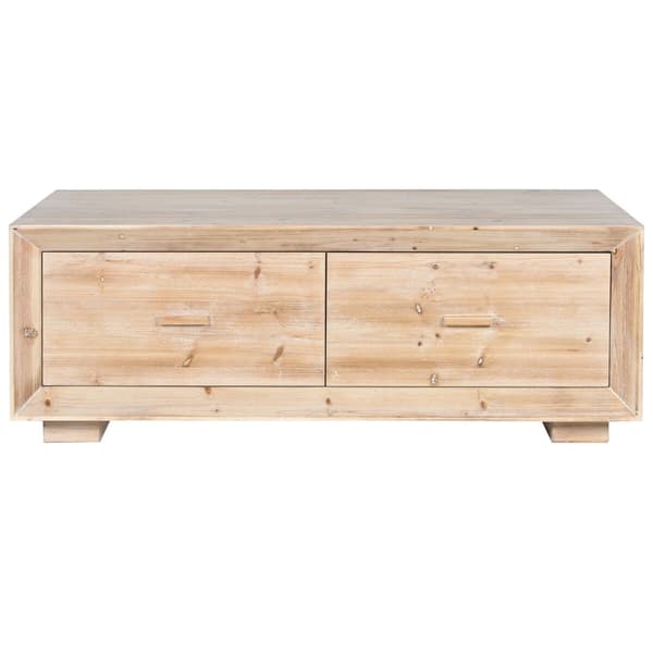 Sofabord Home ESPRIT Natur Gran Træ MDF 130 x 70 x 46 cm