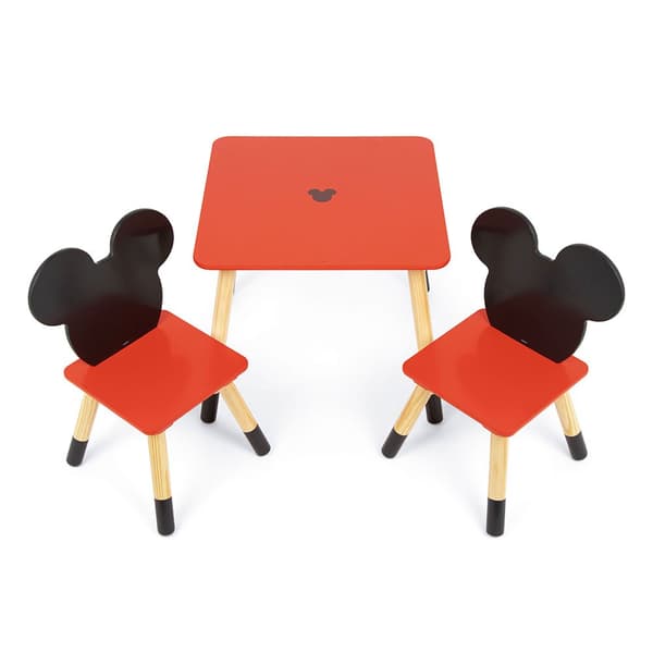 Mickey Mouse Tabell+ Set 2 Stolar
