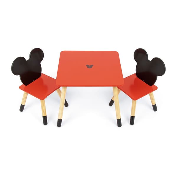 Mickey Mouse Tabell+ Set 2 Stolar