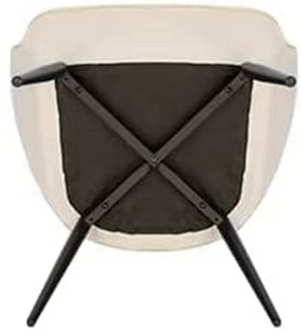 Rootz Relax Stolset - Wing Lounge Chair - TV-stol - Manchester Klädd - Metallstomme - Fotpall - Stilren design - 99 cm x 44 cm x 60 cm