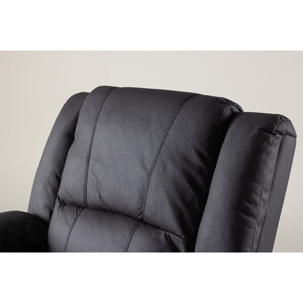 Singapore lænestol recliner sort.