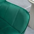 Miniatyrbild 8 av 10: Rootz Single Lounge Chair - Skandinavisk stil - Lässtol - Sammetsklädsel - Gummiträ - Kompakt design - 67cm x 61,5cm x 71cm