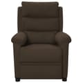 Miniatyrbild 2 av 2: Reclinerfåtölj mörkbrun tyg