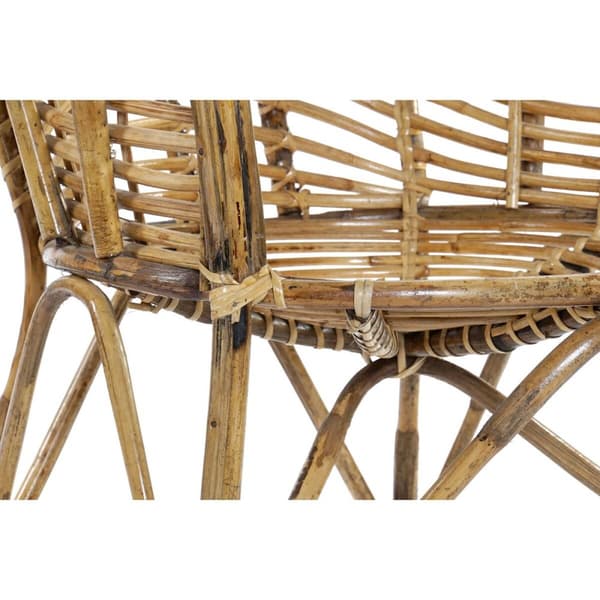 Lenestol DKD Home Decor Naturell flettet 56 x 50 x 83 cm 56 x 56 x 83 cm