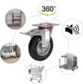 Miniatyrbild 5 av 7: MOVER möbelhjulssats med 4 hjul, 400 kg