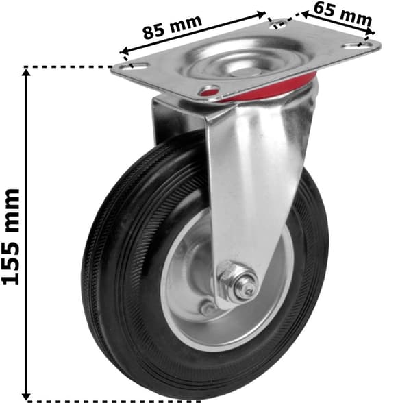 MOVER möbelhjulssats med 4 hjul, 400 kg