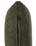 Miniatyrbild 10 av 11: Fåtölj Mörkgrön Bouclé Tyg Mjukt Nubbigt Ben i Ljust Trä Böjt Ryggstöd Retro Glam Art Deco Stil