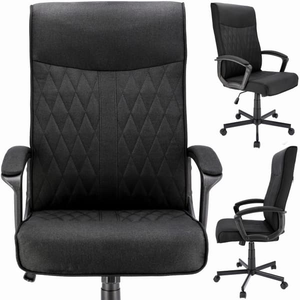 COMFORT kääntyvä nojatuoli - musta