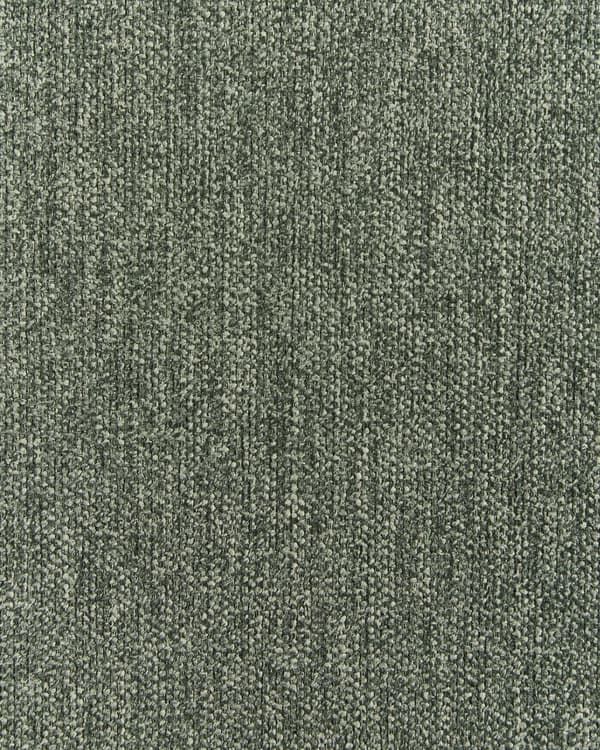 Lænestol grøn og hvid polstret polyester retrodesign lyse træben og armlæn stue