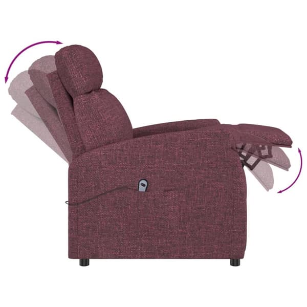 helposti seisova tuoli, violetti, kangasverhoiltu