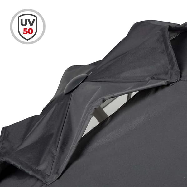 Aktive 230 Cm Uv50 Kuusikulmainen Aurinkovarjo