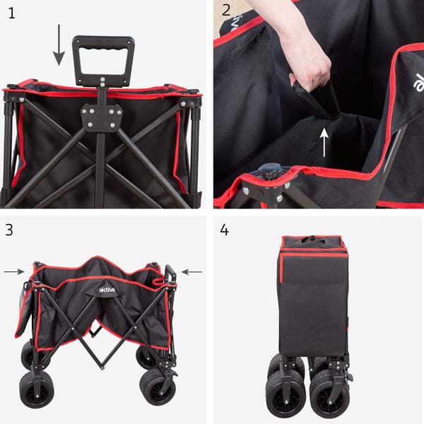 Aktive 360º Hopfällbart Vagnsbord