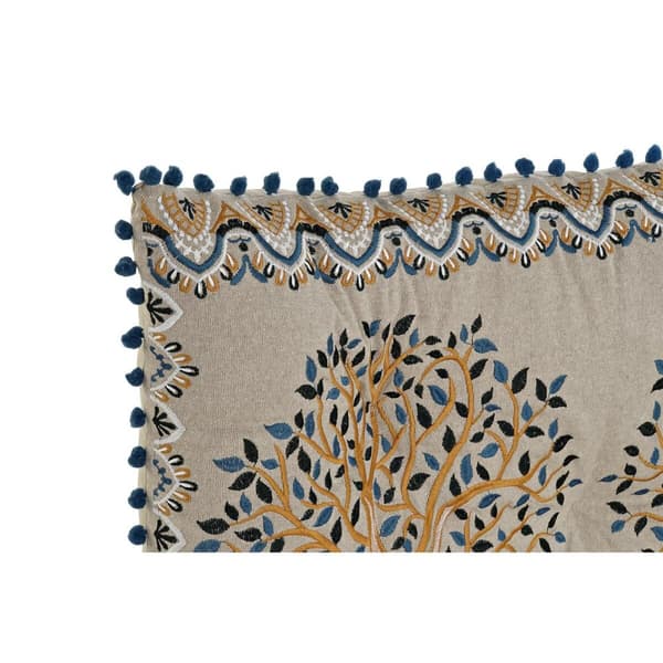 Lænestol DKD Home Decor Gul Blå Beige 145 x 76 x 1 cm