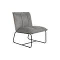 Pikkukuva 1 / 4: Nojatuoli DKD Home Decor Musta Harmaa Metalli 66 x 71 x 77 cm