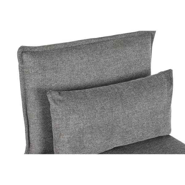 Nojatuoli DKD Home Decor 66 x 78 x 75 cm Musta Harmaa Metalli