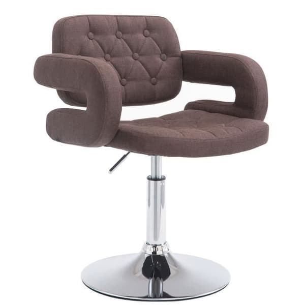 Chaiselong - CLP - Dublin - Höjdjusterbar - Tyg - Brun