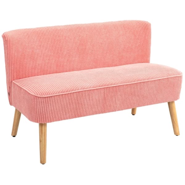 Rootz 2-sits soffa - Liten soffa - Elegant Loveseat - Bekväm stoppning - 117 cm x 56,5 cm x 77 cm