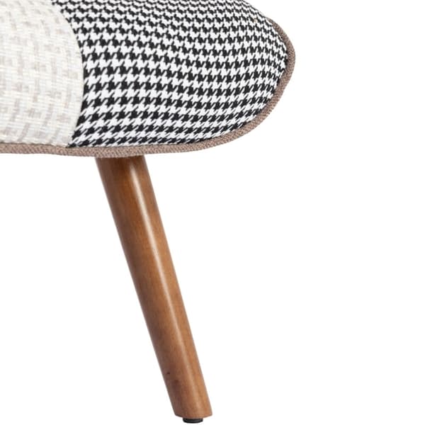 Rootz stol og osmannisk sæt - Afslapningskombination - Loungemøbler - Høj komfort - 69 cm x 51 cm x 95,5 cm