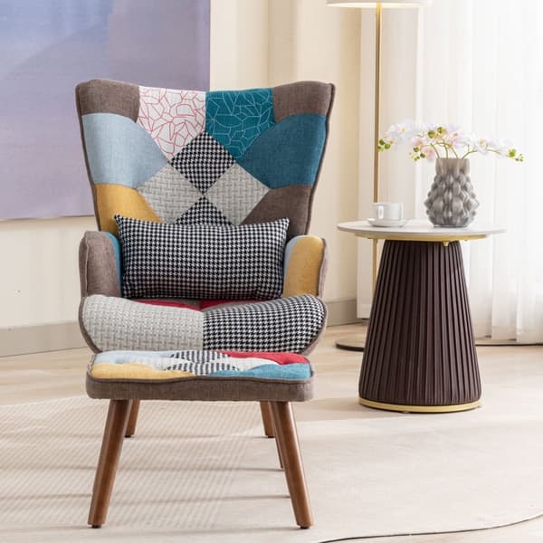 Rootz stol og osmannisk sæt - Afslapningskombination - Loungemøbler - Høj komfort - 69 cm x 51 cm x 95,5 cm