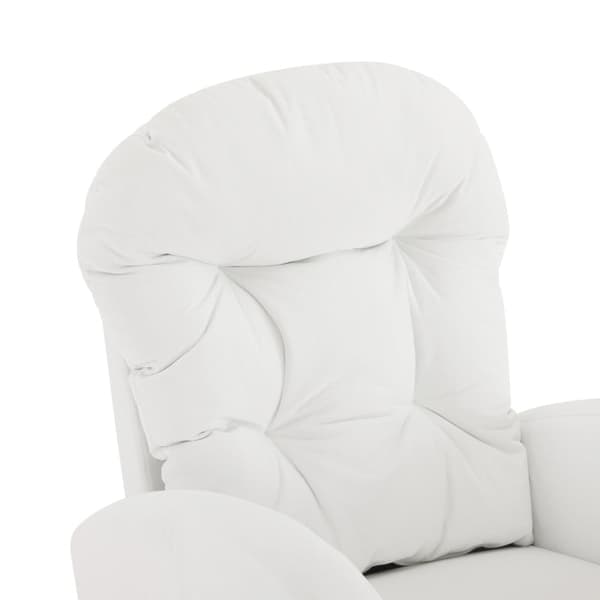 Rootz Elegant gungstol - Modern Rocker - Snygg solstol - Långvarig komfort - 68,5L x 88W x 101H cm