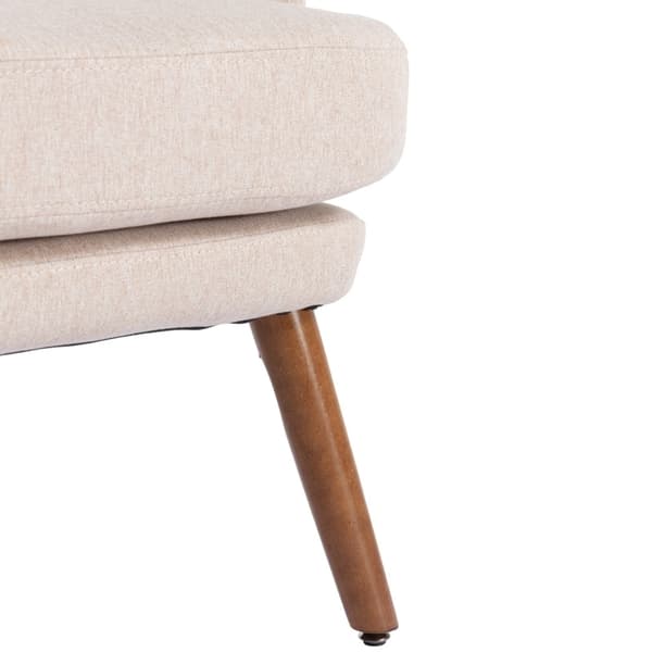 Rootz lepotuoli jalkatuella - nojatuoli - lepotuoli - 10-suuntaisesti säädettävä mukavuus - 65L x 60W x 96,5K cm