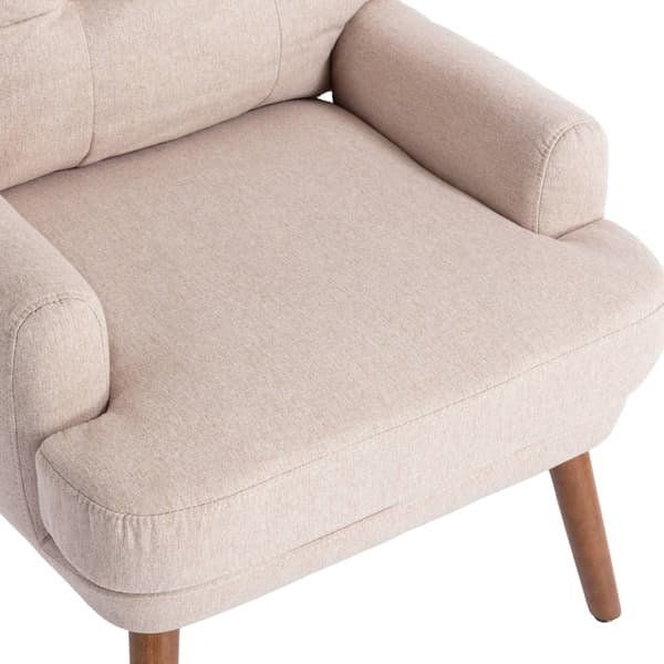 Rootz lepotuoli jalkatuella - nojatuoli - lepotuoli - 10-suuntaisesti säädettävä mukavuus - 65L x 60W x 96,5K cm