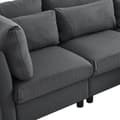 Pikkukuva 6 / 11: Rootz Modern 3 istuttava kulmasohva - Mukava sohva - Ergonominen sohva - Selkätuki - 220L x 157P x 81H cm