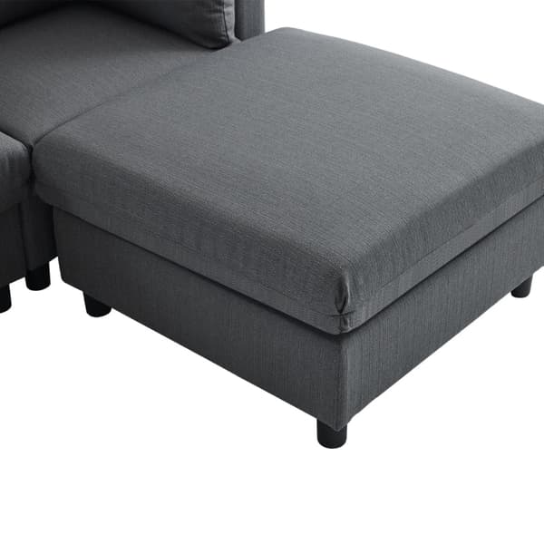 Rootz Modern 3 istuttava kulmasohva - Mukava sohva - Ergonominen sohva - Selkätuki - 220L x 157P x 81H cm