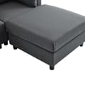 Pikkukuva 8 / 11: Rootz Modern 3 istuttava kulmasohva - Mukava sohva - Ergonominen sohva - Selkätuki - 220L x 157P x 81H cm