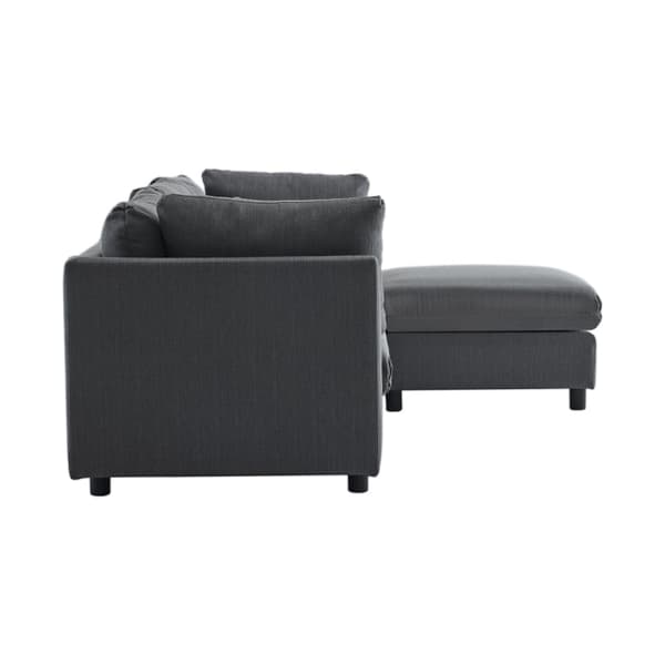 Rootz Modern 3 istuttava kulmasohva - Mukava sohva - Ergonominen sohva - Selkätuki - 220L x 157P x 81H cm