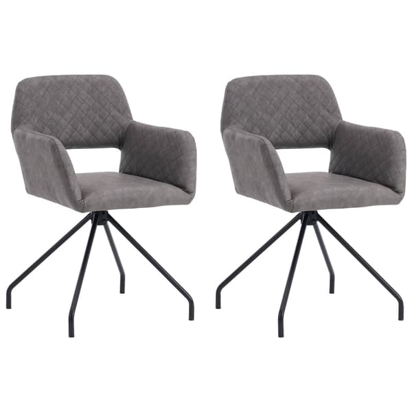 Rootz Meikkituolisarja - Salonkituolit - Kauneustuolit - Ergonominen mukavuus - Keinonahka - 58x55,88x79cm