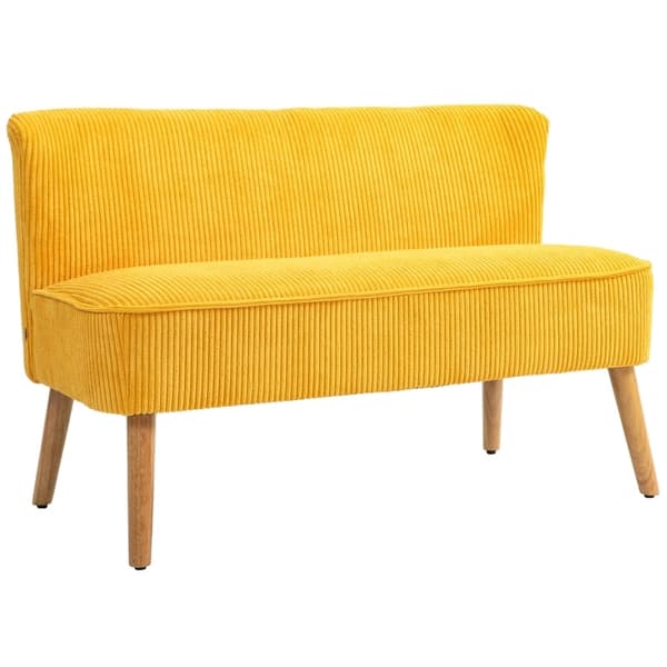 Rootz tvåsitssoffa - Loveseat - Liten soffa - Max Comfort - 117W x 56,5D x 77H cm
