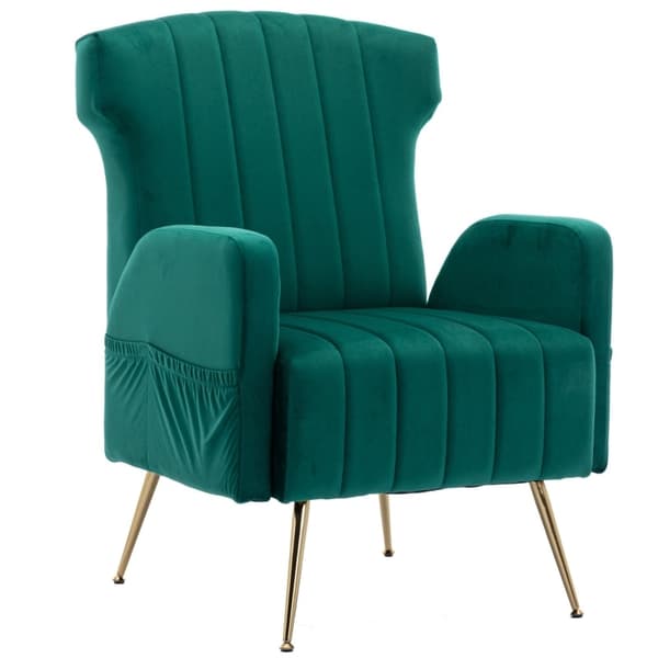 Rootz Velvet -nojatuoli - lepotuoli - Accent-istuimet - Superior mukavuus ja tyyli - 69 cm x 72 cm x 90 cm