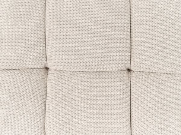Chaise Lounge Beige Polyester Stoff Polstring Liggende Ryggstøtte 3 Stillinger til Stue