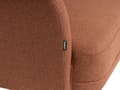 Miniatyrbilde 6 av 8: Venstrehånds Sjeselong Gyllenbrun Polyester Stoff Tradisjonelle Stue Møbler