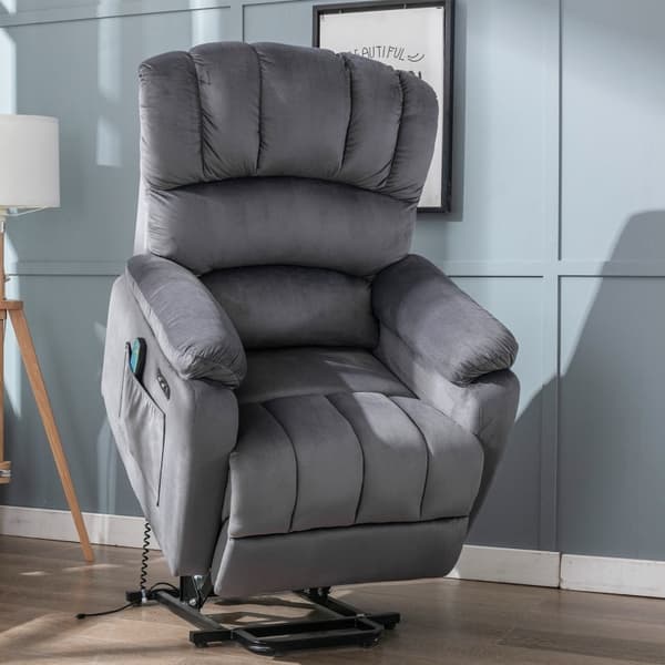 Rootz elektrisk hvilestol - Massagestol - Opvarmet stol - Ultimativ komfort - 91W x 96D x 110H cm
