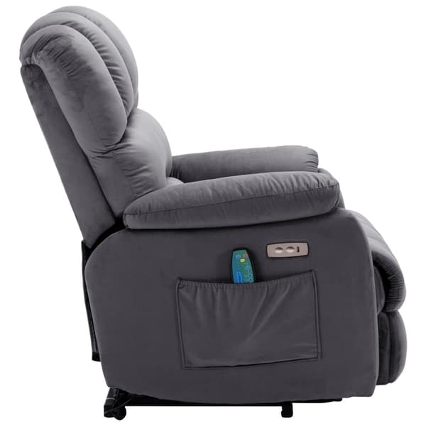 Rootz elektrisk hvilestol - Massagestol - Opvarmet stol - Ultimativ komfort - 91W x 96D x 110H cm